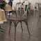 Flash Furniture HERCULES Commercial Dark Brown Indoor/Outdoor Wood Look Resin Cross Back Chair L-9-M2-DKBRN-GG - alternate 10
